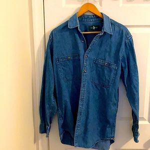 Western style casual button down